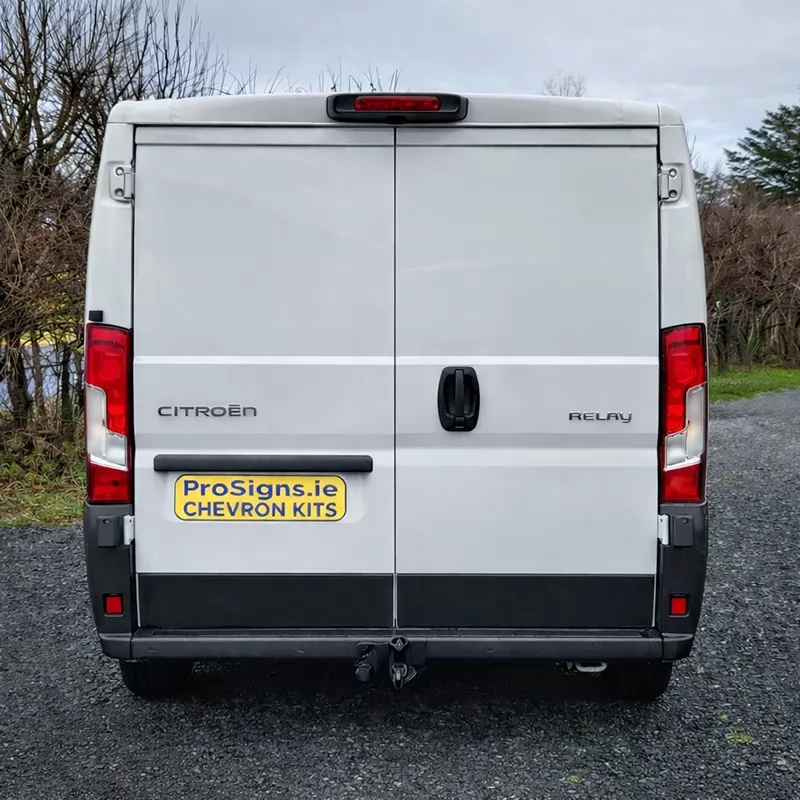 Citroën Relay 2006–Present LR (H1) rear view van (double rear doors)