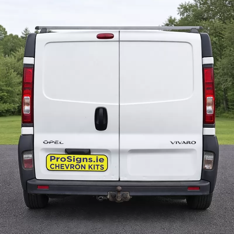 Opel Vivaro 2001–2014 LR (H1) rear view van (double rear doors)