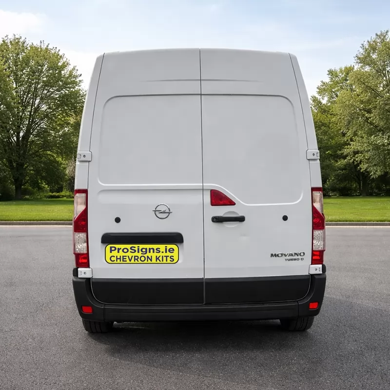 Opel Movano 2010–2021 MR (H2) rear view van (double rear doors)