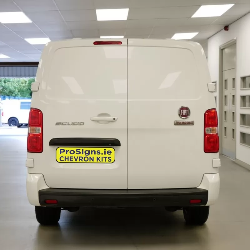 Fiat Scudo 2022–Present rear view van (double rear doors)