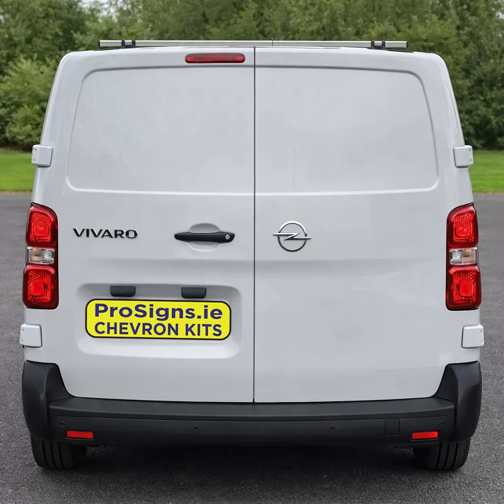Opel Vivaro 2019–Present rear view van (double rear doors)