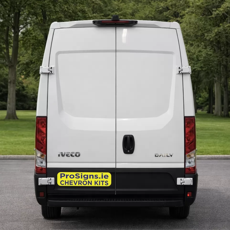 Iveco Daily 2014–Present MR (H2) rear view van (double rear doors)
